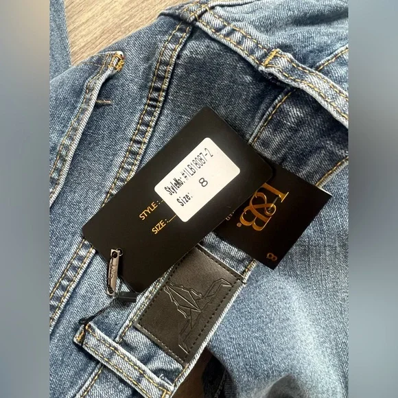 Lucky & Blessed MID Wash Flare Jeans - Picture 13 of 16